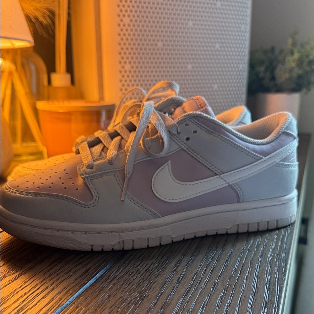 Nike Light Pink and White Sneakers